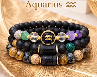Aquarius Bracelet Set – Freedom, Clarity & New Ideas