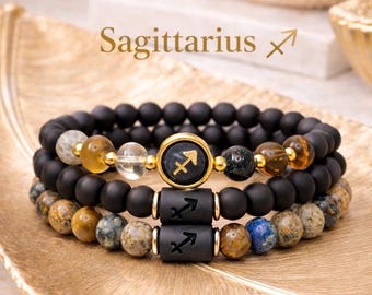Sagittarius Bracelet Set – Luck, Freedom & New Opportunities