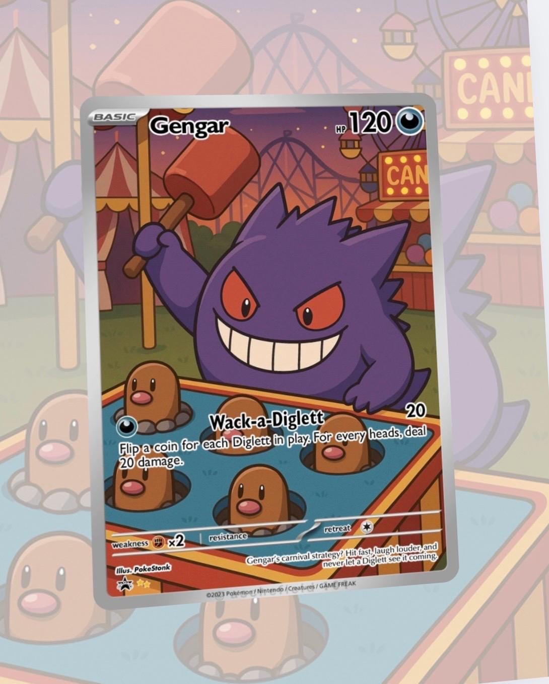Pokemon Oversized Card Binder Pokemon Gengar Zip-Up Card Binder With 50  Sheets & 5 Colored Dividers - Holds Up To 900 Cards, 3-Ring Design Gengar  Binder