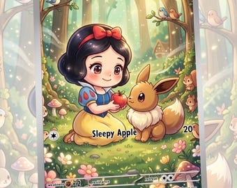 Eeveelution Princess Custom Made Card Fan Art Card