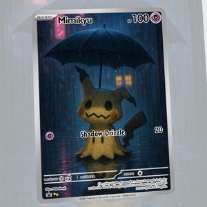 Mimikyu Custom Made Card Fan Art Card