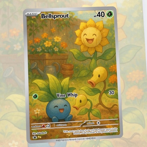 Bellsprout Custom Made Card Fan Art Card