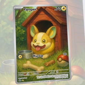 Yamper Card - Etsy