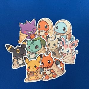 Cozy Coffee Stickers