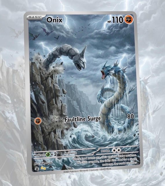 pokemon card onix value Colorless Artist Onix Pokemon Card | eBay