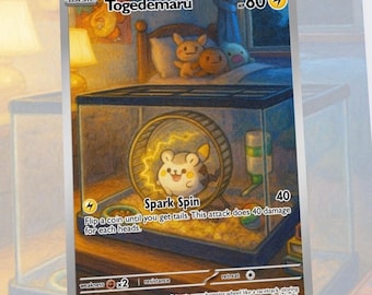 Togedemaru Custom Made Card Fan Art Card