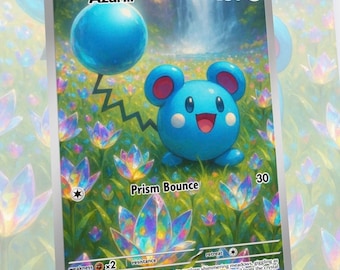 Azurill Custom Made Card Fan Art Card