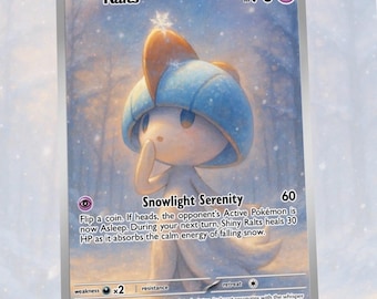 Ralts Custom Made Card Fan Art Card