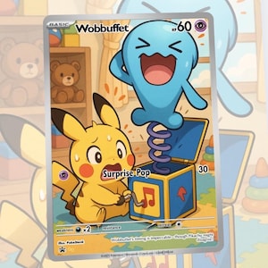Wobbuffet Custom Made Card Fan Art Card