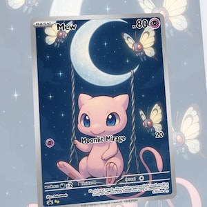 Mew Custom Made Card Fan Art Card