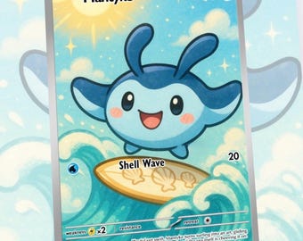 Mantyke Custom Made Card Fan Art Card