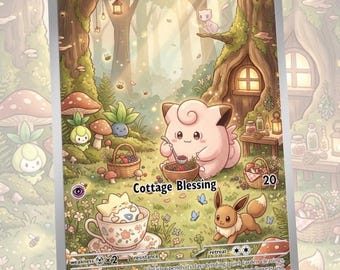 Clefairy Custom Made Card Fan Art Card