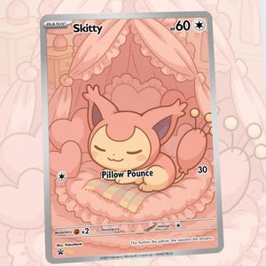 Skitty Card - Etsy
