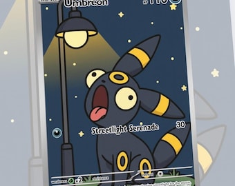 Eeveelution Derpy Custom Made Card Fan Art Card