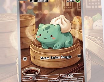 Bulbasaur Custom Made Card Fan Art Card