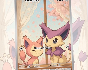 Delcatty Custom Made Card Fan Art Card