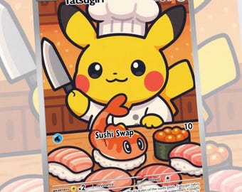 Tatsugiri Custom Made Card Fan Art Card