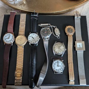vintage watch lot
