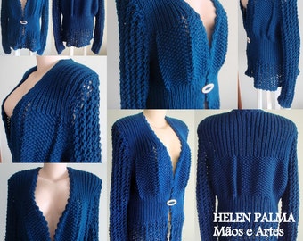Hand Made KNITTED CARDIGAN