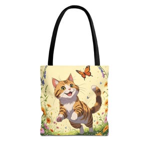 Einkaufstasche mit Kitty Cat: Strapazierfähiges Polyester