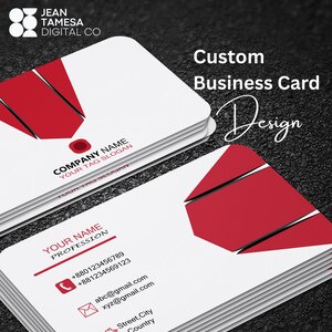 Conception de cartes de visite personnalisées professionnellement en 24 heures