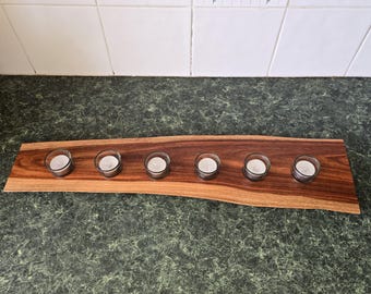 Candle Holder - live edge red cedar