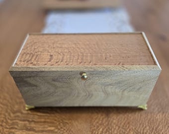Timber jewellery box