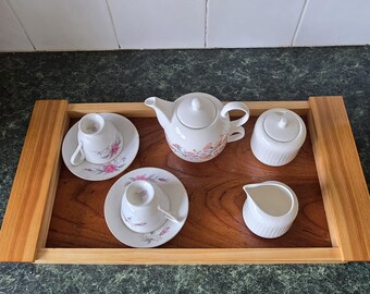 Timber breakfast, serving, tea trays