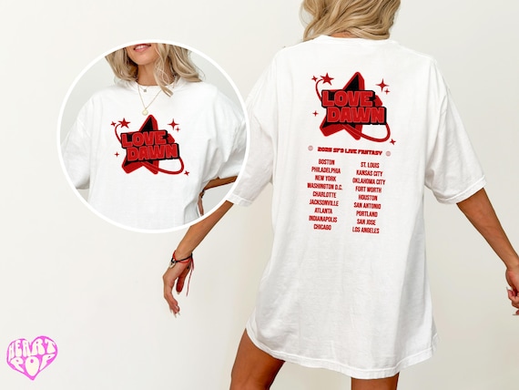 SF9 Love Dawn Tee | SF9 Love Dawn USA Tour Tee | Fantasy