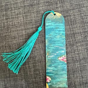 Hand Painted Wooden Bookmark
