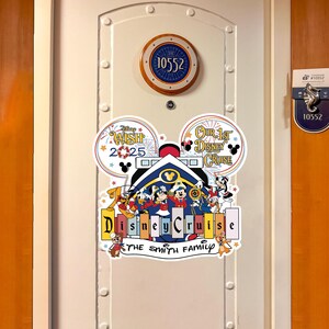 Personalized 1st Cruise Magnet For Cruise Ship Magnet, Our 1st Disney Cruise Ship Family Magnet, Cruise Door Magnet Disney Wish Magnet