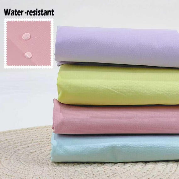 Water-Resistant Fabric by the Yard – Durable Polyester for Backpacks, Jackets, Tablecloths, Outdoor DIY Sewing & Crafts