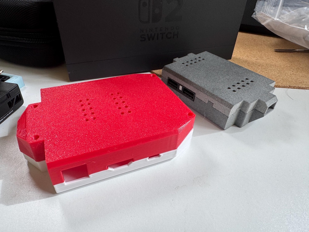 Nintendo Switch Portbale Dock Customization Shell (3D Printed Case!!!) 