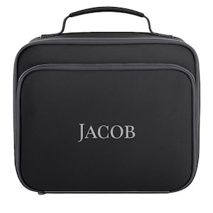 Personalized Embroidered Lunch Bag: Insulated School Lunchbox