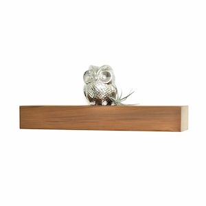 Reclaimed wood floating shelf - 24&quot;