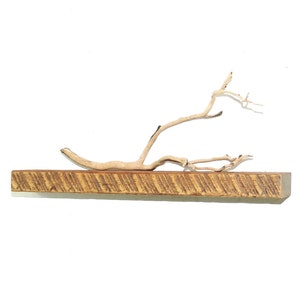 Reclaimed wood floating shelf - 24&quot;