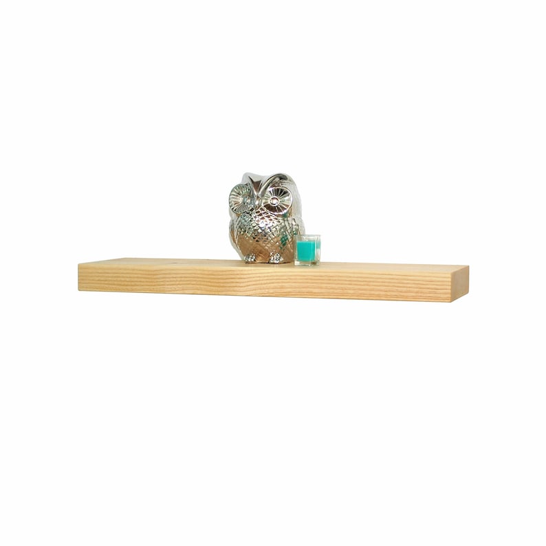 Ash floating shelf