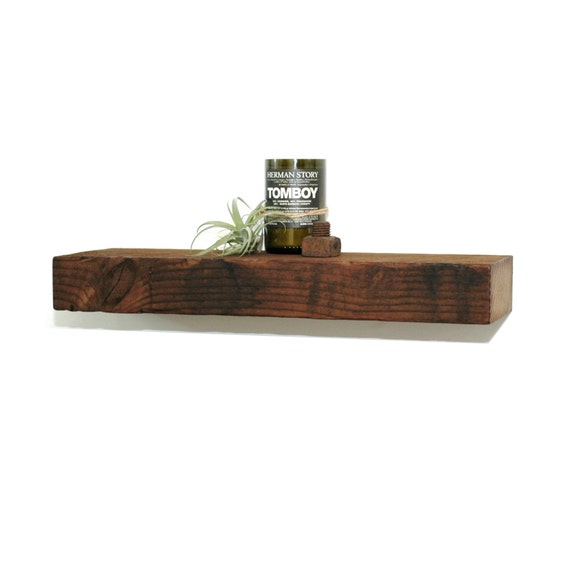 Reclaimed Wood Floating Shelf 23 Etsy