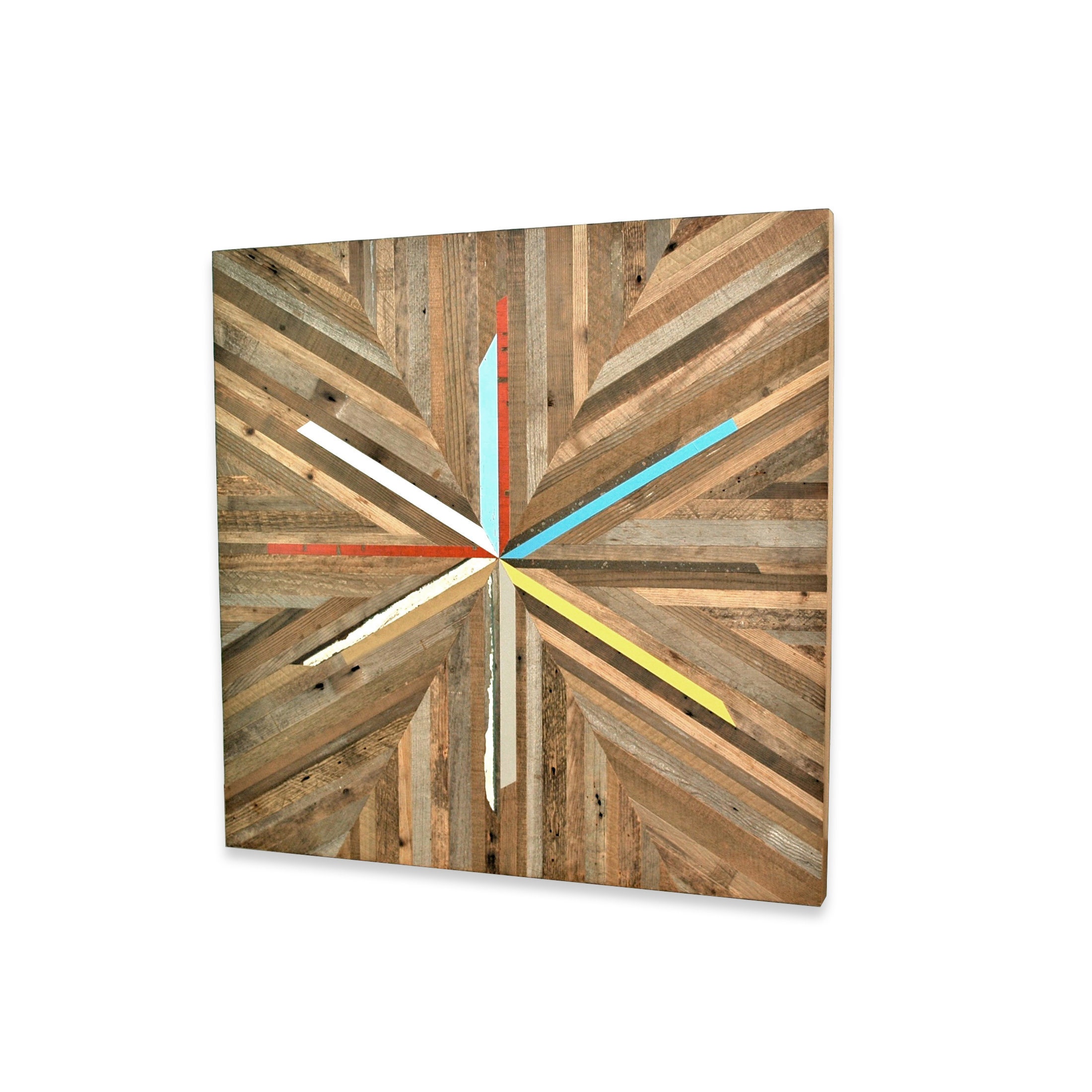 Reclaimed Wood Wall Art - Etsy
