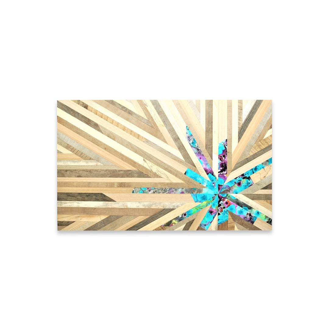 Reclaimed Wood Wall Art - Etsy