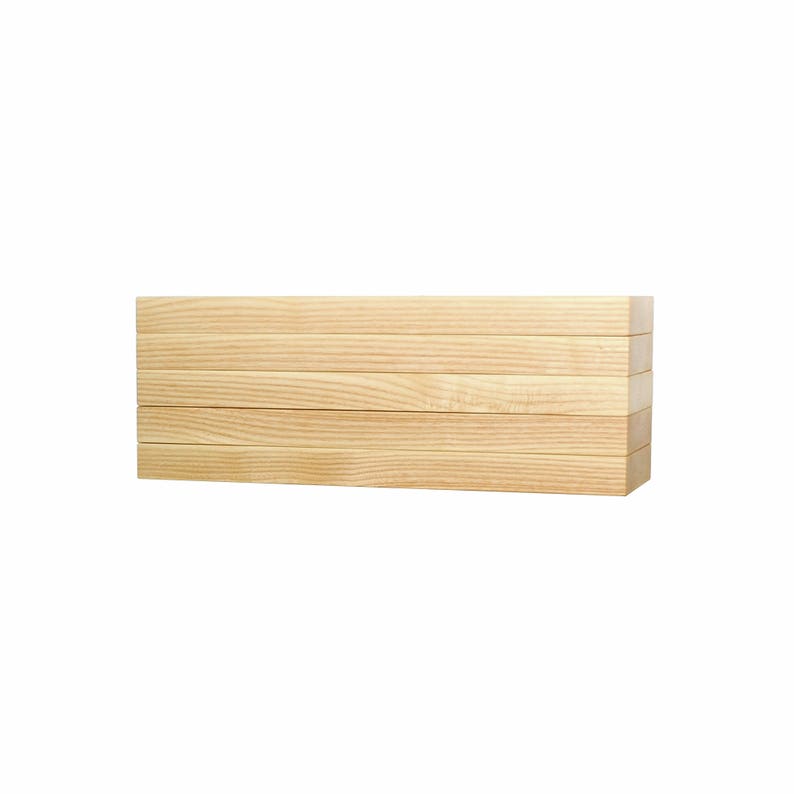 Ash floating shelf