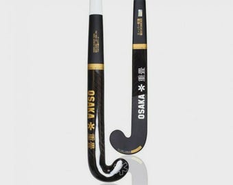 Taco de hóquei em campo Osaka Pro Tour Limited Gold Proto Bow 2018-19 + empunhadura e bolsa GRÁTIS