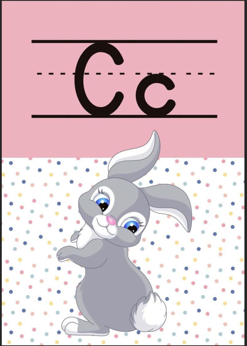 Spanish Alphabet Posters Aligned With Estrellita - Etsy