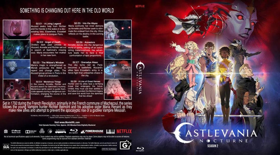 One Hand Attack On Titan S4 E4 Castlevania: Nocturne Complete