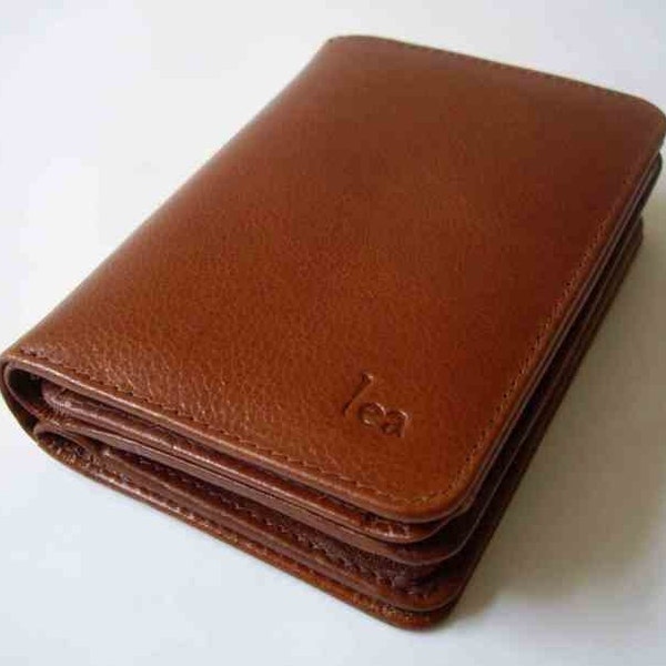 Handmade leather ladies wallet