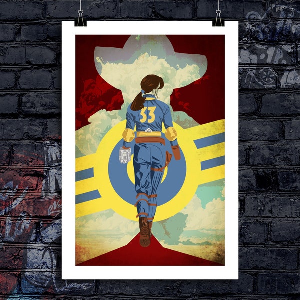 Fallout - Vault 33 - Lucy 13x19