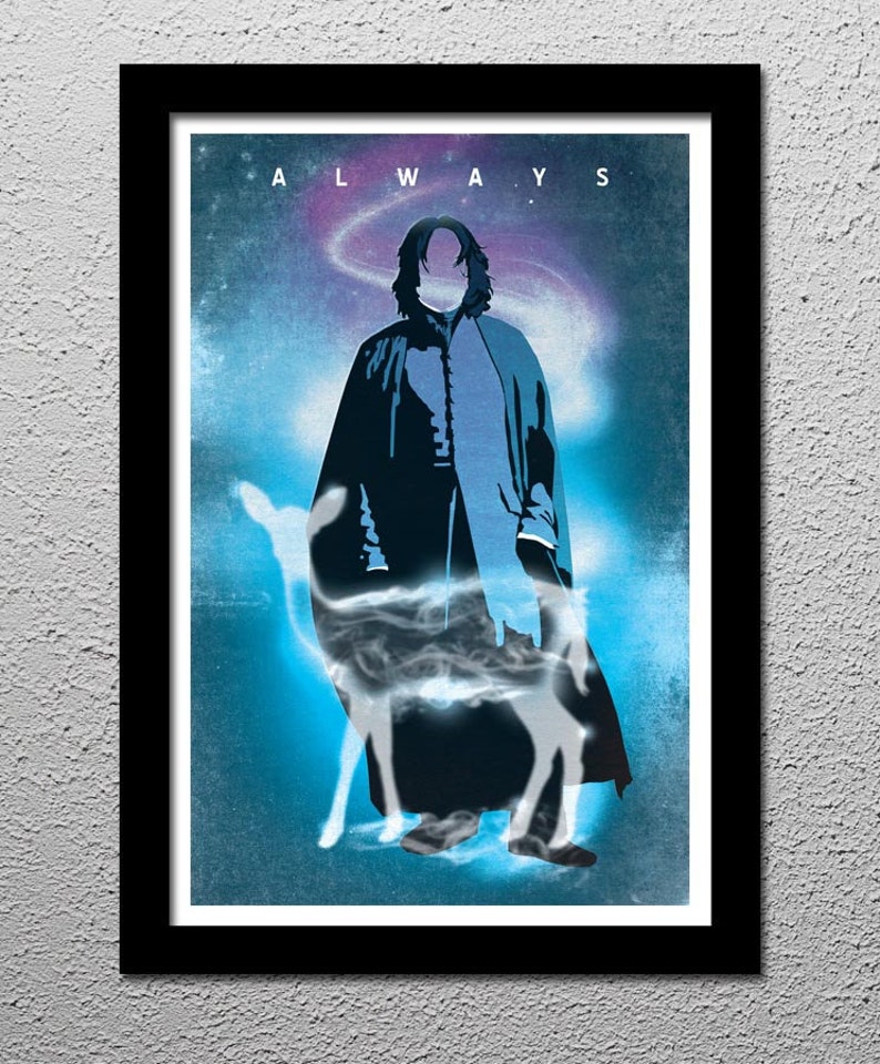Harry Potter Snape Lily Potter Always Poster 13x19 Etsy