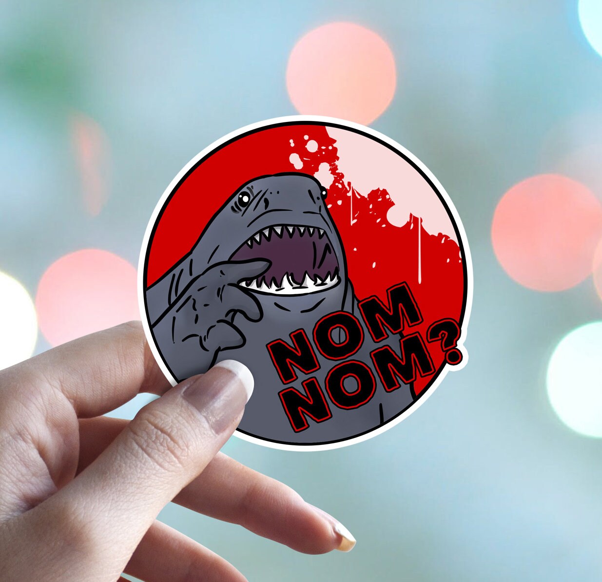 Maglietta Ufficiale DC Comics King Shark – T-Shir Nera "Num Num Num" Per Fan - 4