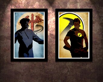 Dr. Horrible - set van 2 - Joss Whedon - originele poster 13 x 19 inch