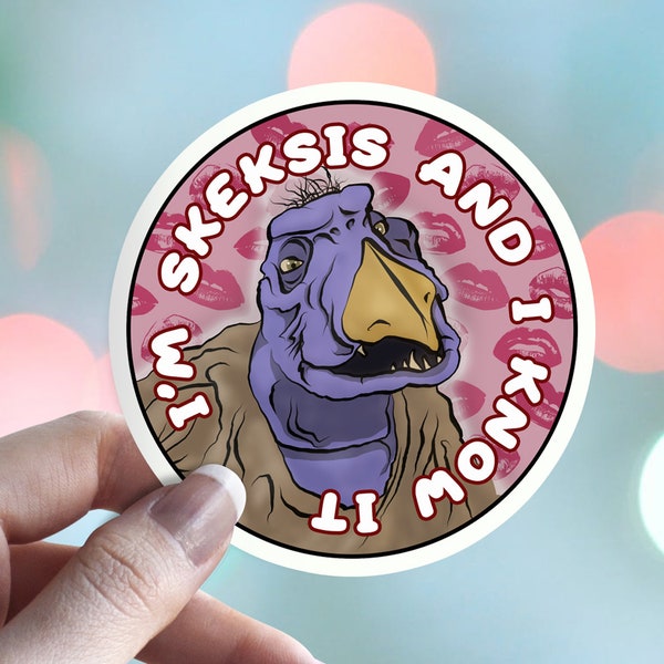 Skeksis - Dark Crystal - Waterproof Vinyl Sticker